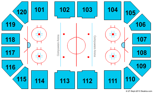 USA Hockey Arena Hockey Seating Chart